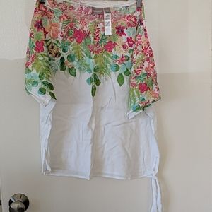 Summer floral top